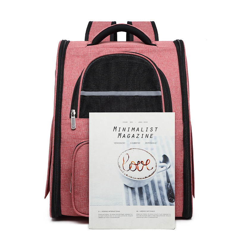 Breathable Pet Backpack Carrier for Dogs & Cats