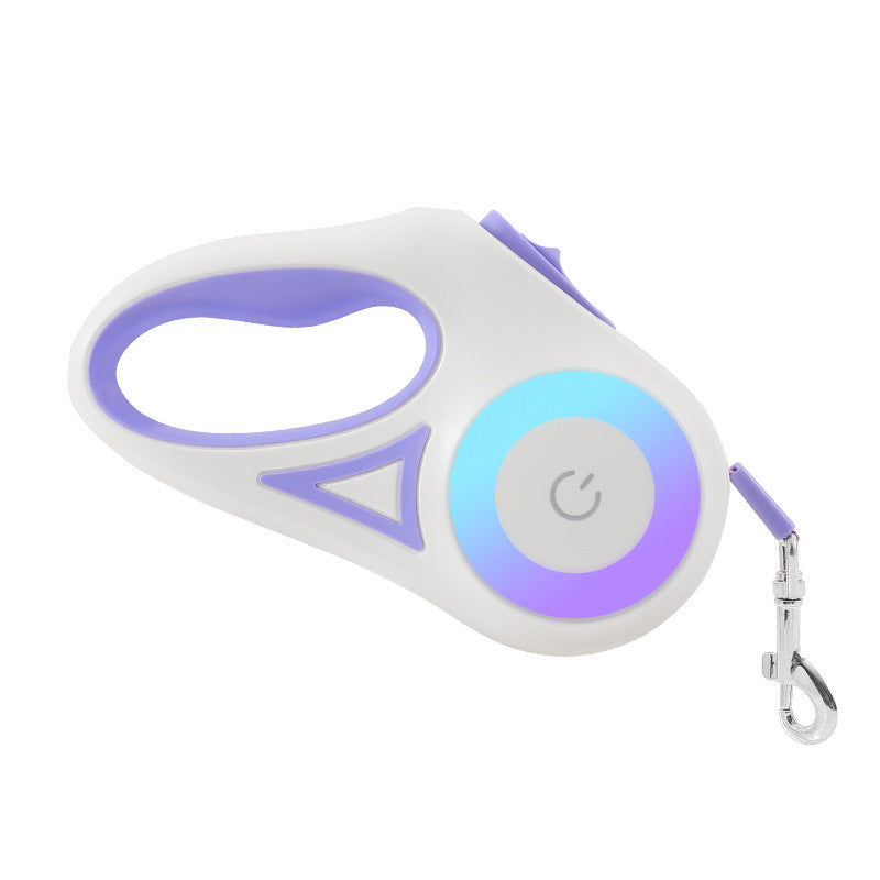Retractable Dog Leash & Collar Set for Small to Medium Dogs