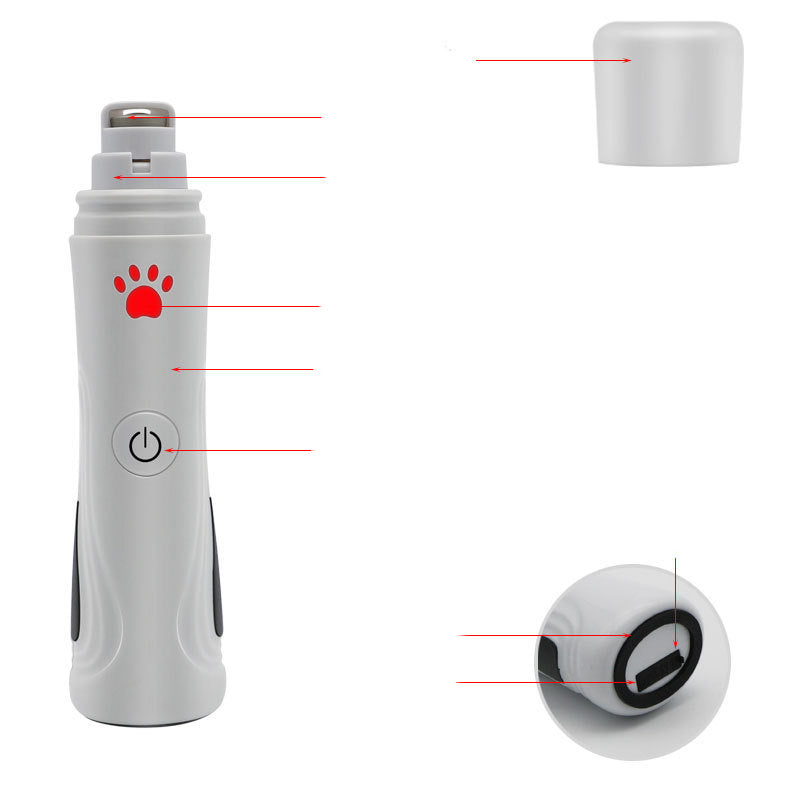 USB Pet Trimmer for Cats & Dogs