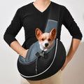 Outdoor Crossbody Pet Carrier Bag