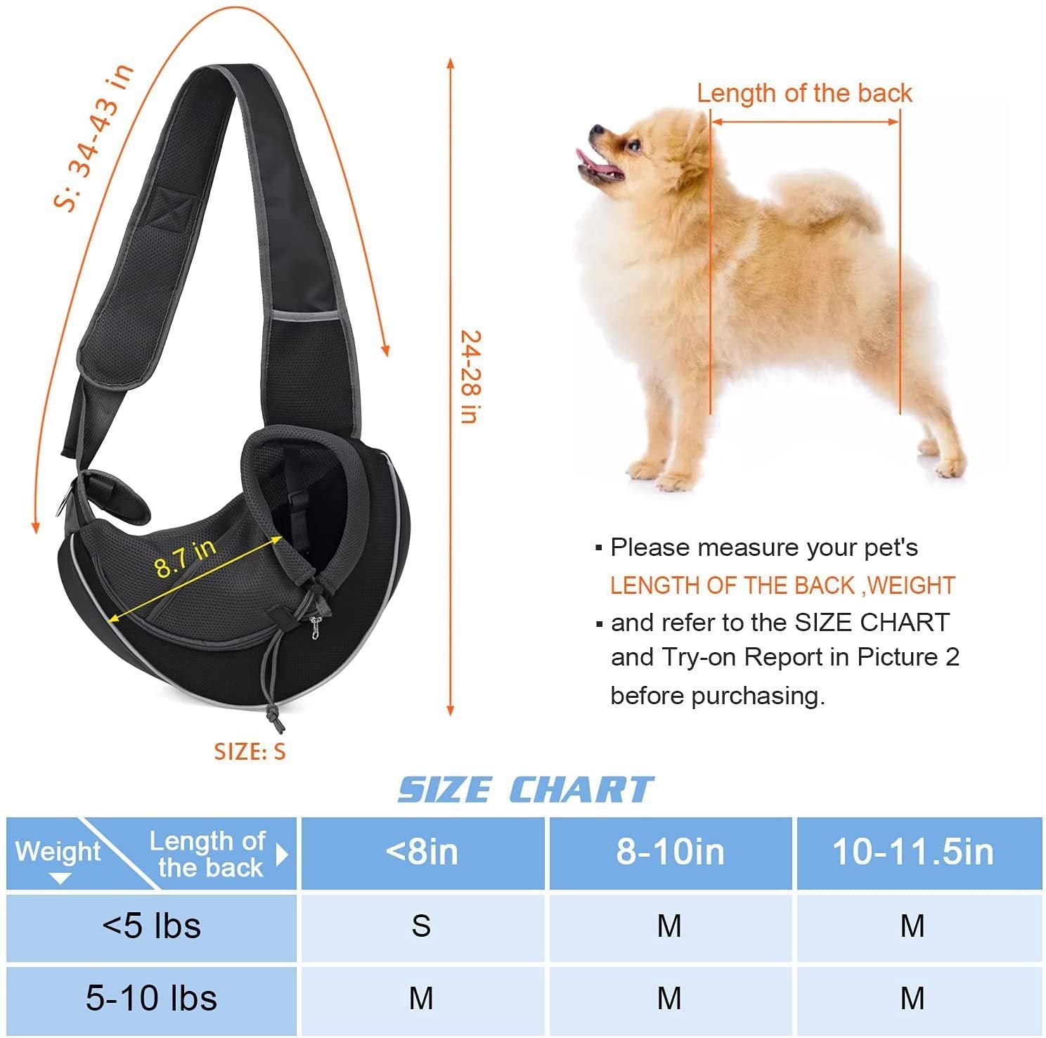 Outdoor Crossbody Pet Carrier Bag