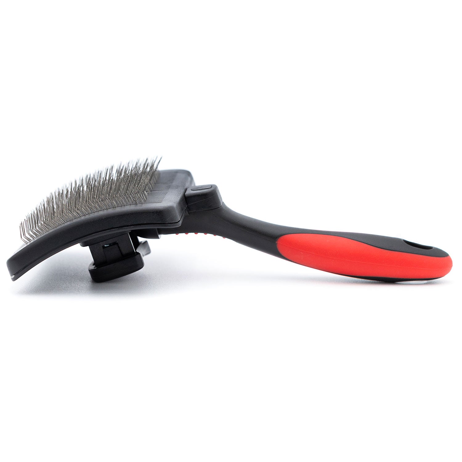 Jeffers Self-Cleaning Slicker Pet Grooming Brush